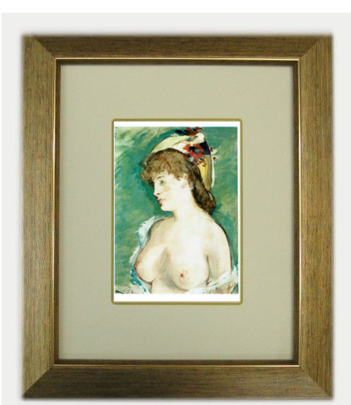 Ｅｄｏｕａｒｄ　Ｍａｎｅｔ　マネ ポストカード入り額　21_画像1