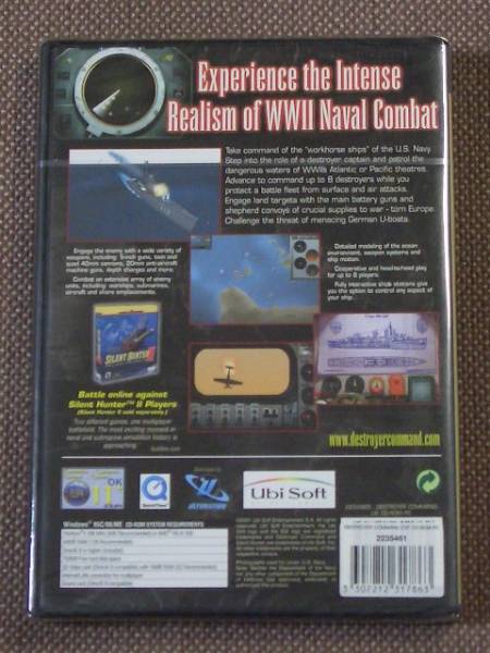Destroyer Command (SSI/Ubisoft U.K.) PC CD-ROM_画像2