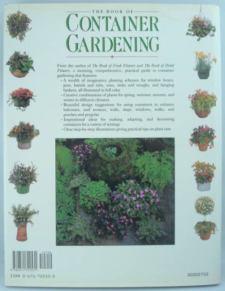 送料無料★洋書 BOOK OF CONTAINER GARDENING コンテナ ガーデニング マルコム・ヒリアー_画像2