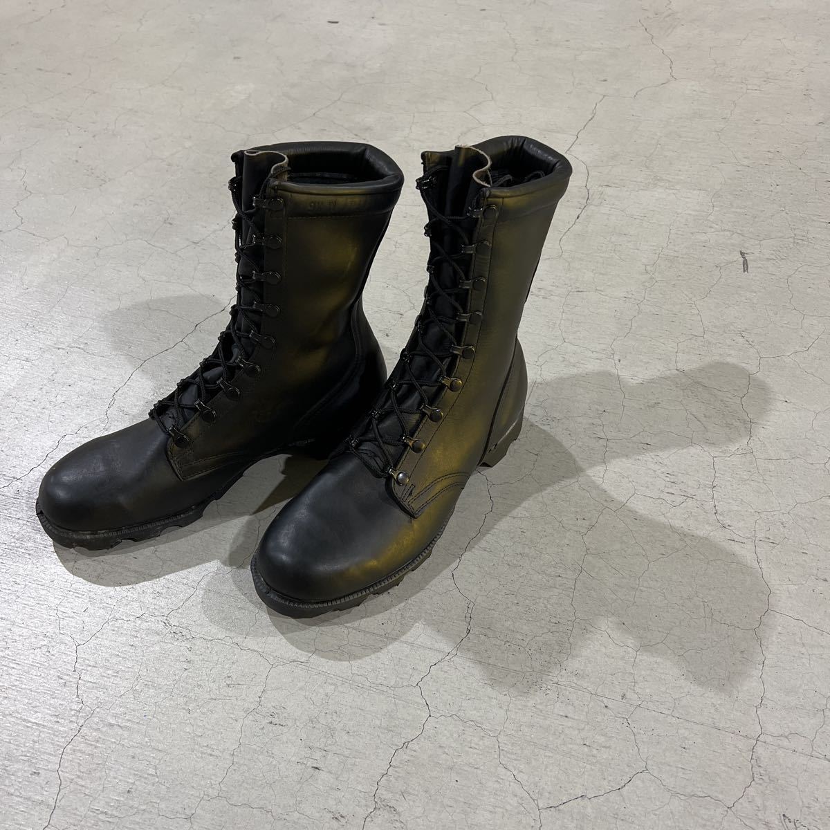 米軍 放出品【DEADSTOCK】80s US ARMY COMBAT BOOTS SIZE 9 1/2 W 27.5