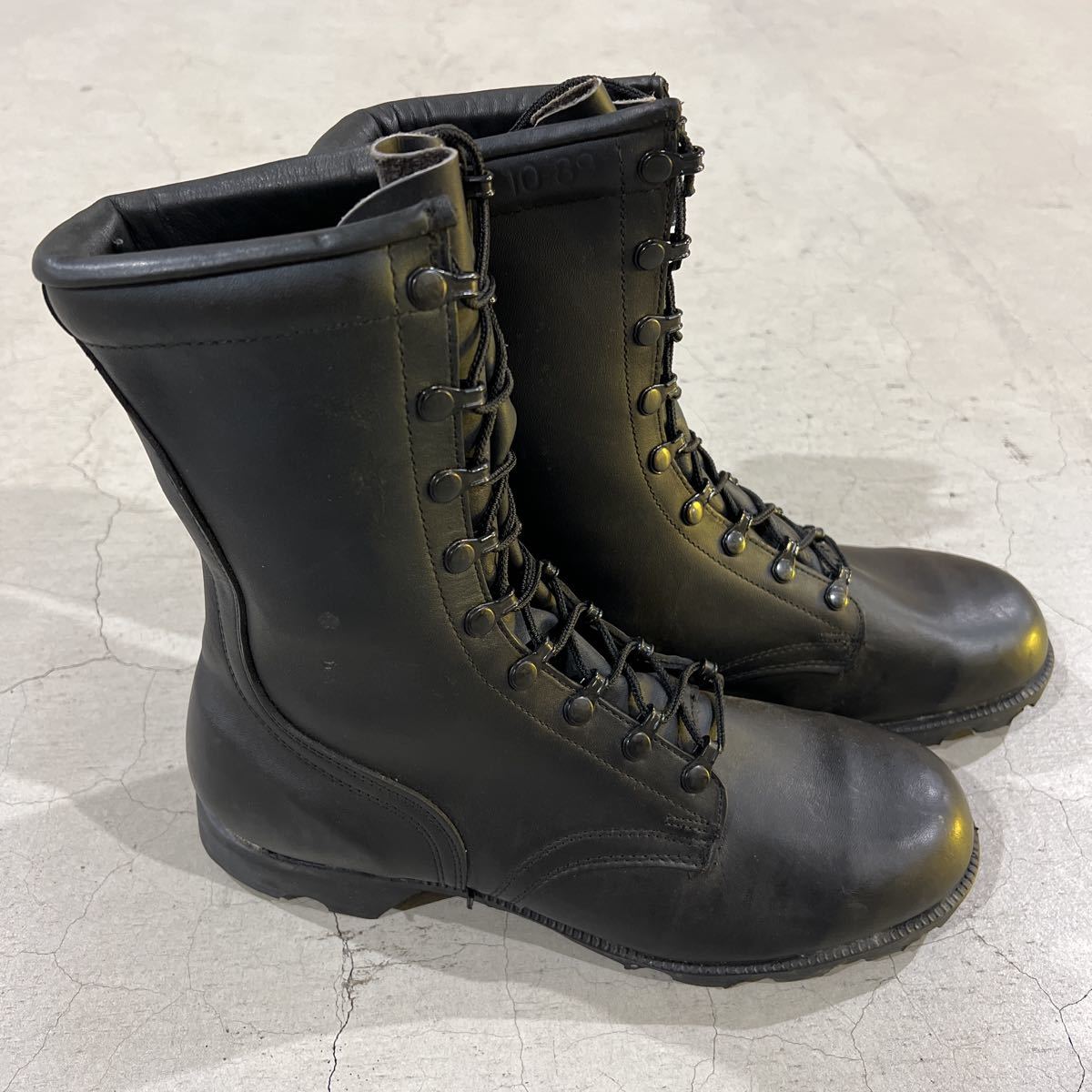 米軍 放出品【DEADSTOCK】80s US ARMY COMBAT BOOTS SIZE 9 1/2 W 27.5