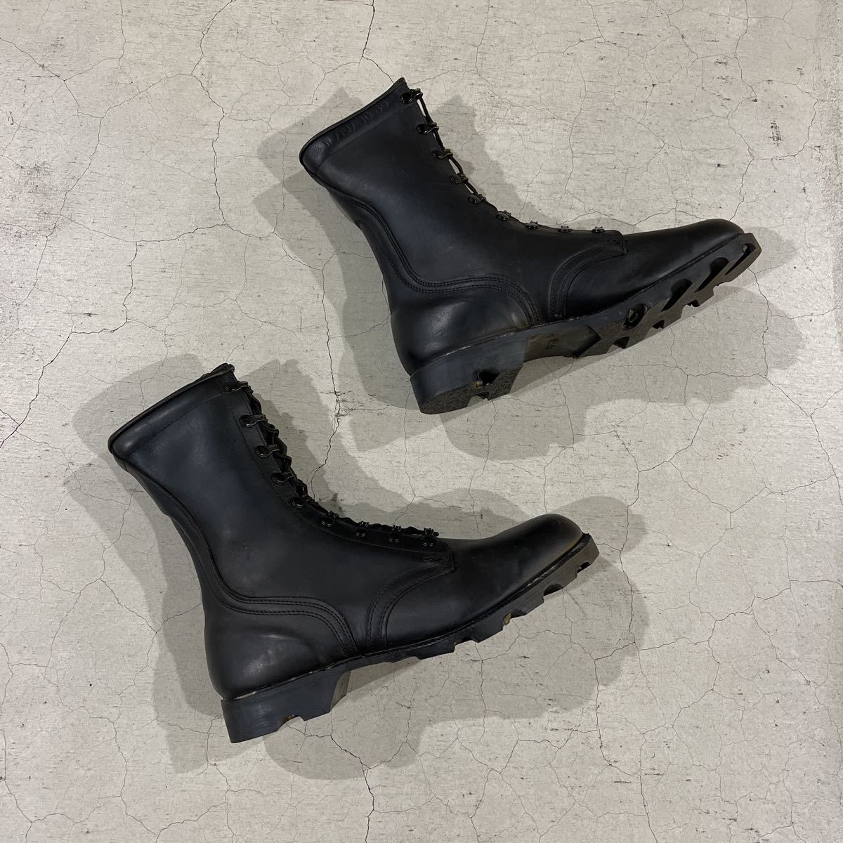 米軍 放出品【DEADSTOCK】80s US ARMY COMBAT BOOTS SIZE 9 1/2 W 27.5