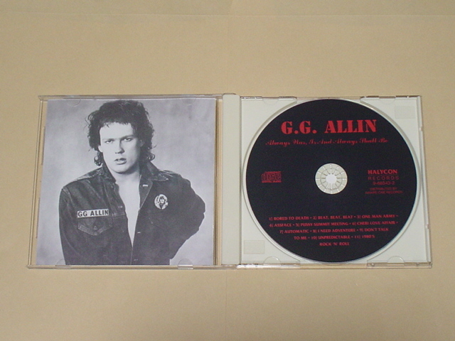 GARAGE PUNK：G.G. ALLIN / ALWAYS WAS, IS AND ALWAYS SHALL BE(THE CRAMPS,BLACK FLAG,IGGY POP,RAMONES)_画像3