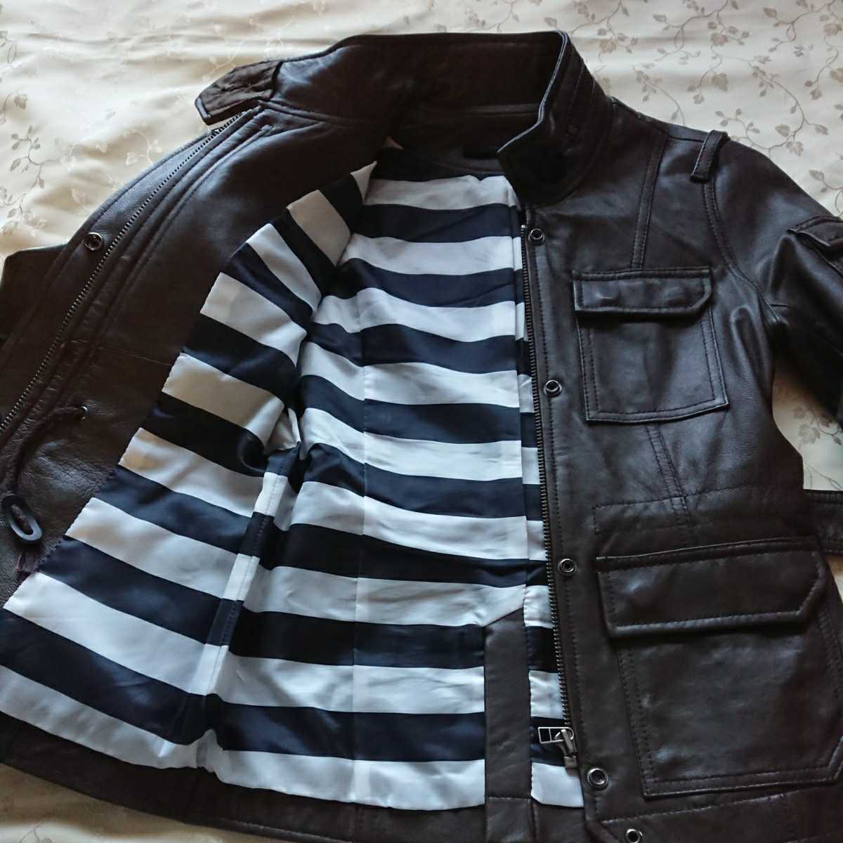 MOUSSY レディース ライダースジャケット 羊革 本革 価値 レディース ブルゾン ラムレザー BLACKbymoussy レザージャケット