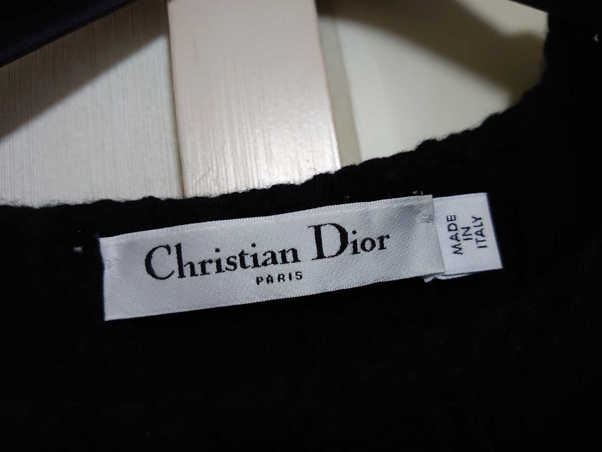 Christian Dior 2021aw DIORAMOUR ノースリーブ セーター ウール & カシミア うさぎ ラビット ニットベスト
