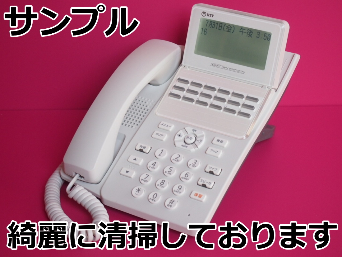 売り切れ必至！ NTT 綺麗 ビジネスフォン の１世代前の機種 ZX αZX 