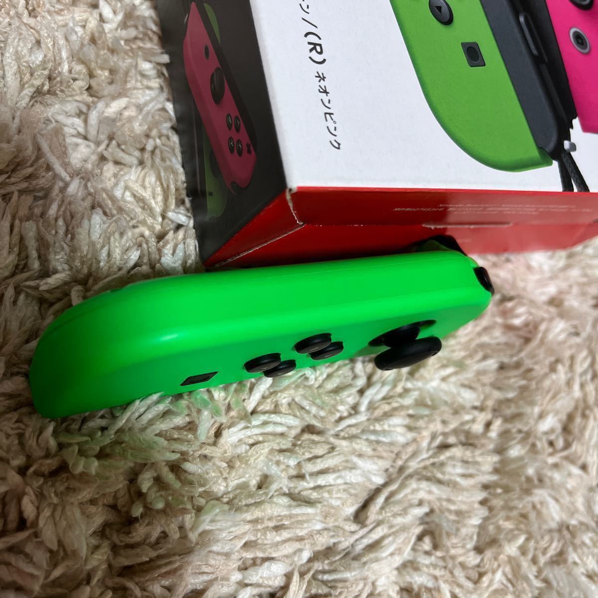 Nintendo Switch 任天堂 スイッチコントローラー ジョイコン ネオングリーン Joy-Con (L) ストラップ付き
