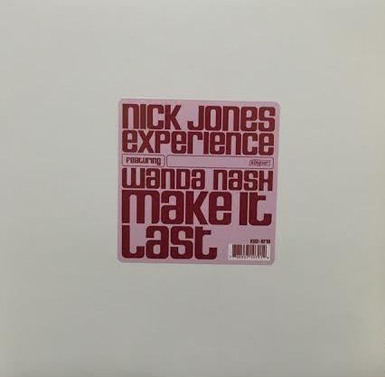NICK JONES EXPERIENCE / MAKE IT LAST_画像1