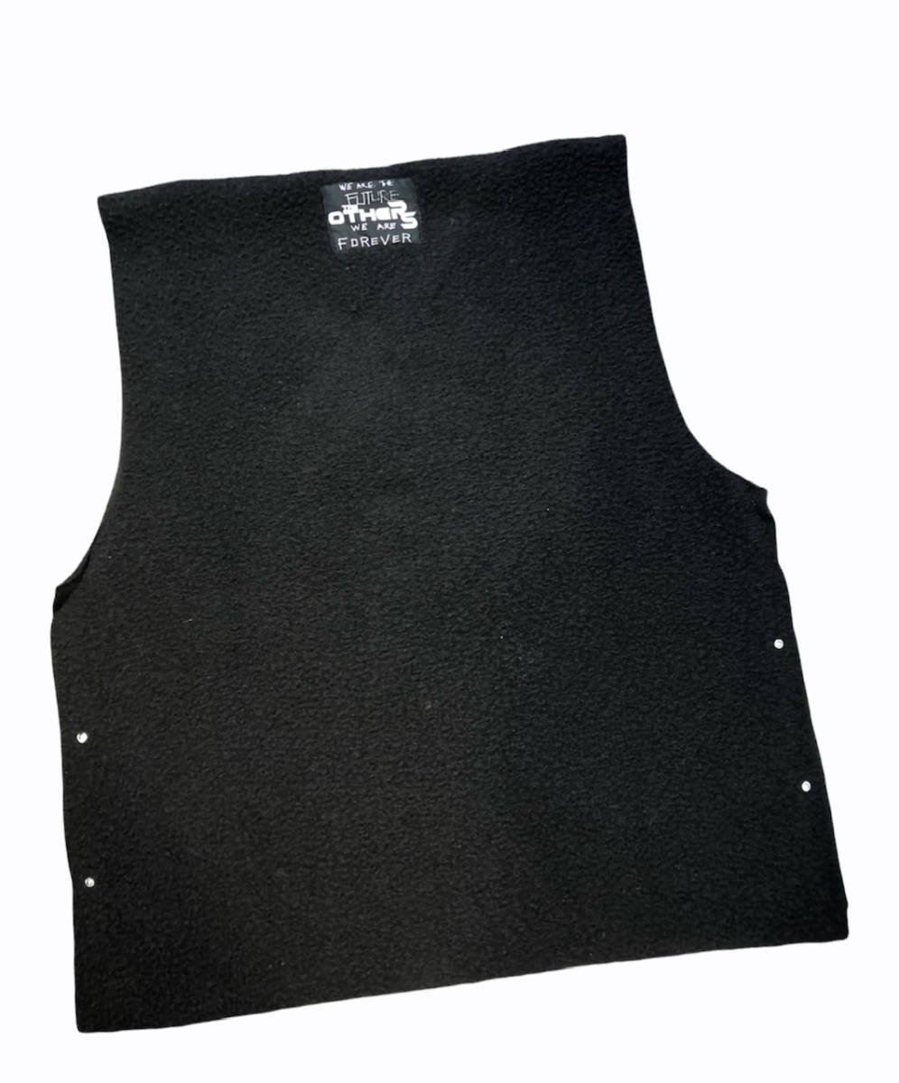 サイズは RAF RAF SIMONS 20AW ウールベスト チェーン Sの通販 by
