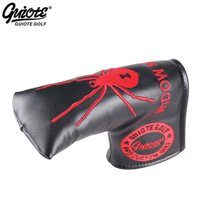 ★送料無料★Guiote Putter Cover Blade Spider Black ★ギュオット パターカバー ブレイド型　スパイダー　ブラック★_画像4