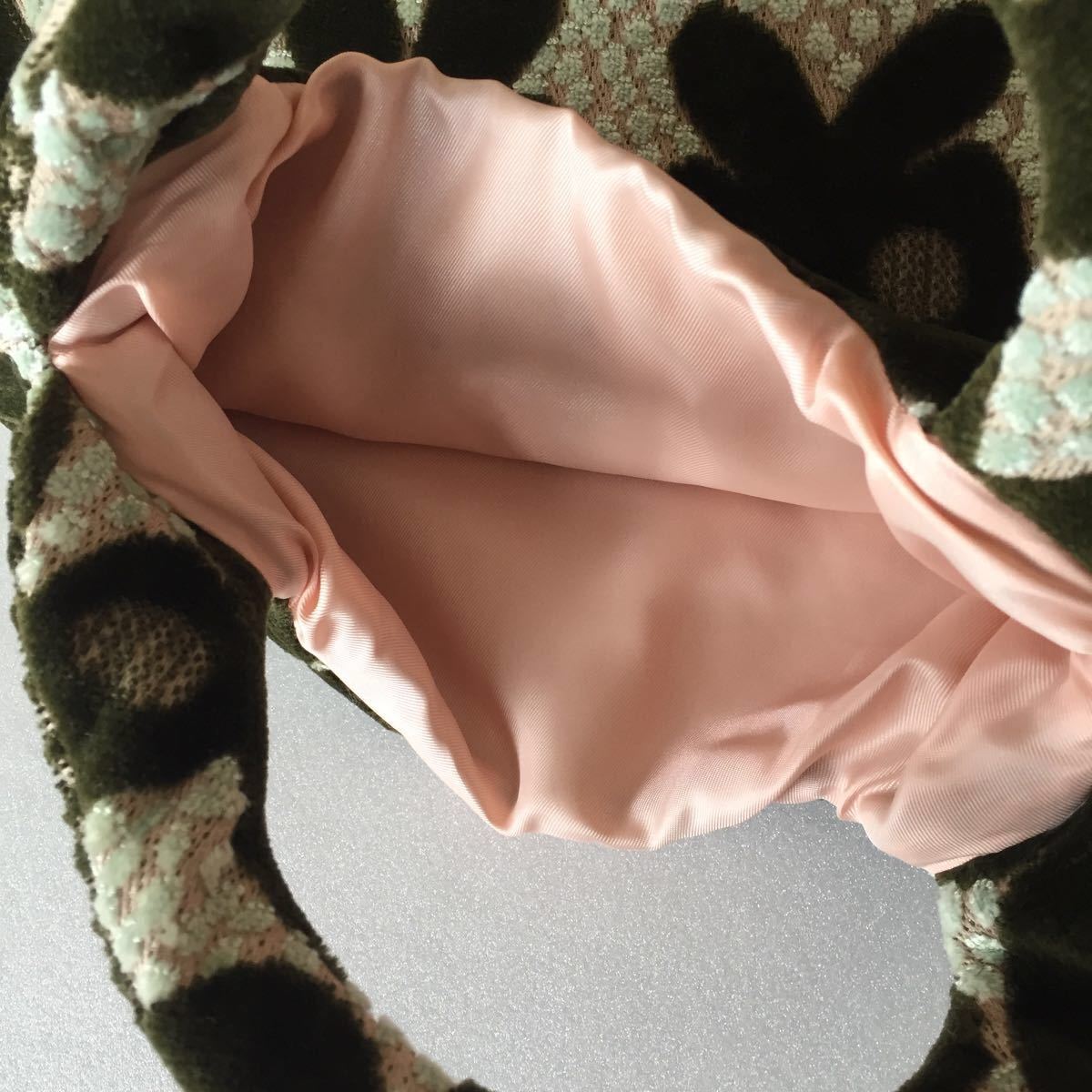 ミナペルホネン ジャケット tefu tefu 蝶々 ベルベット フロッキー