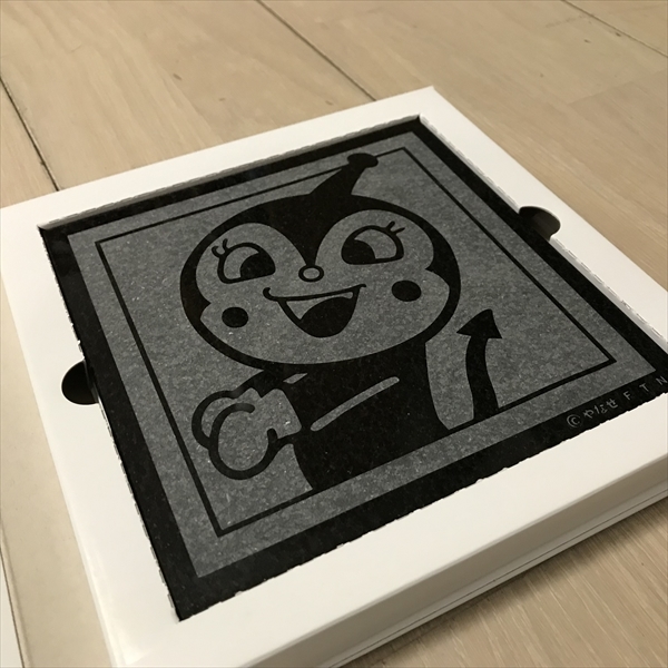 新品 TAKAO 絵タイル アンパンマンシリーズ ドキンちゃん C・黒 新品 TAKAO 絵タイル アンパンマンシリーズ ドキンちゃん C・黒