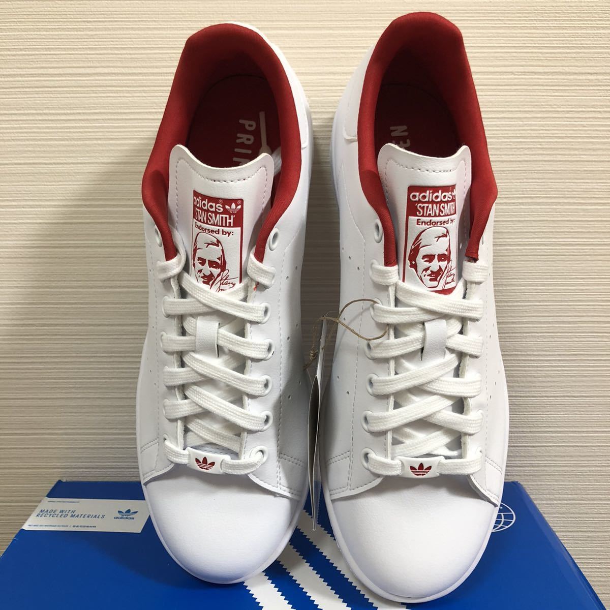 スタンスミス H00305 赤ロゴ 27 5cm 新品 adidas|Yahoo!フリマ スタンスミス H00305 赤ロゴ 27 5cm 新品 adidas|Yahoo!フリマ