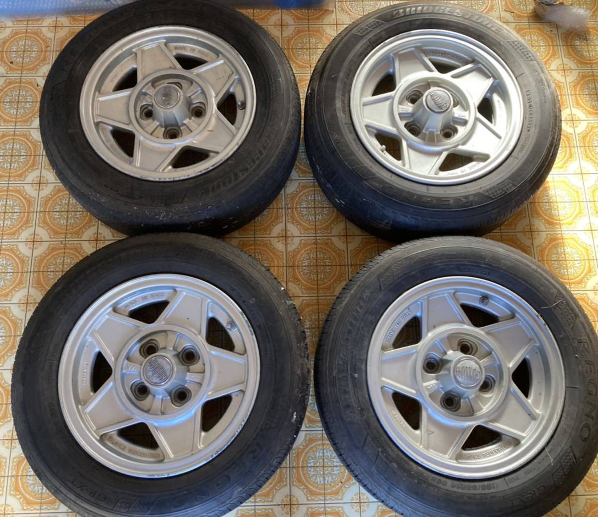 CROMODORA/クロモドラ 14インチ6J PCD114.3 4穴 マグホィール/タイヤ