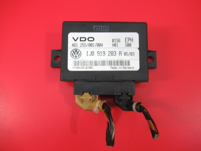 [RMDup12655] New Beetle cabriolet back sonar control unit (1YAZJ/ previous term / parking / sensor / computer /1J0919283A)