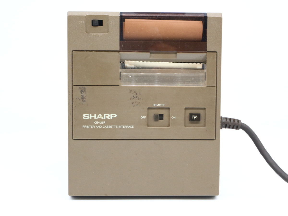  sharp CE-126P карманный компьютер - для принтер SHARP