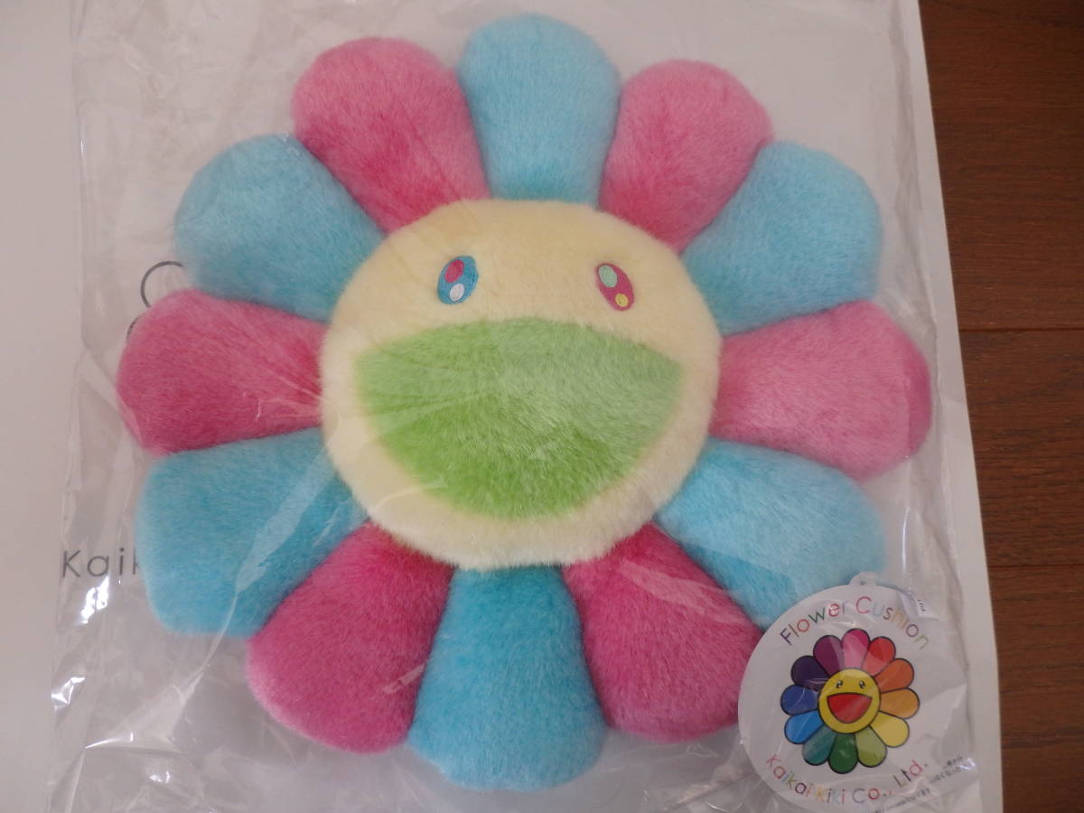 ヤフオク! - 新品♪村上隆 フラワー カイカイキキ お花 パステル クッ...