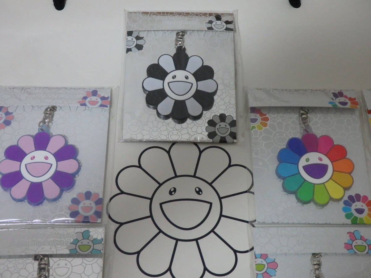 新品 村上隆 フラワー カイカイキキ お花 モノクロ 白黒 STARS展 新品 村上隆 フラワー カイカイキキ お花 モノクロ 白黒 STARS展