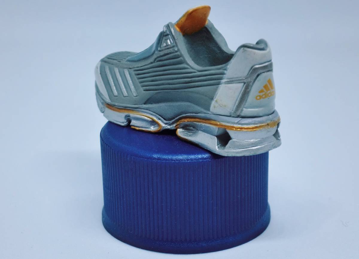  Pepsi No.35 a3 TWINSTRIKES Adidas sneakers bottle cap silver×orange | PEPSI adidas silver figure miniature shoes 