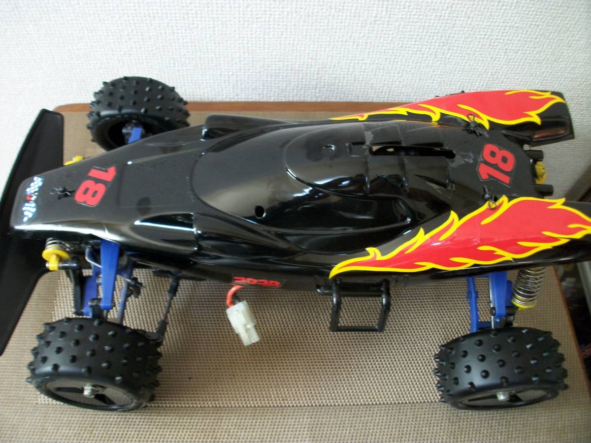 ☆【激安目玉商品】田宮　スーパードラゴン/セイントドラゴン　美良車　サーボ動作未確認　バリタイヤ　部品取　詳細不明　ジャンク扱！_画像2