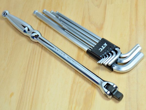 *KTC spin na steering wheel BS3E hexagonal wrench HL259SP* spinner handle hex wrench 