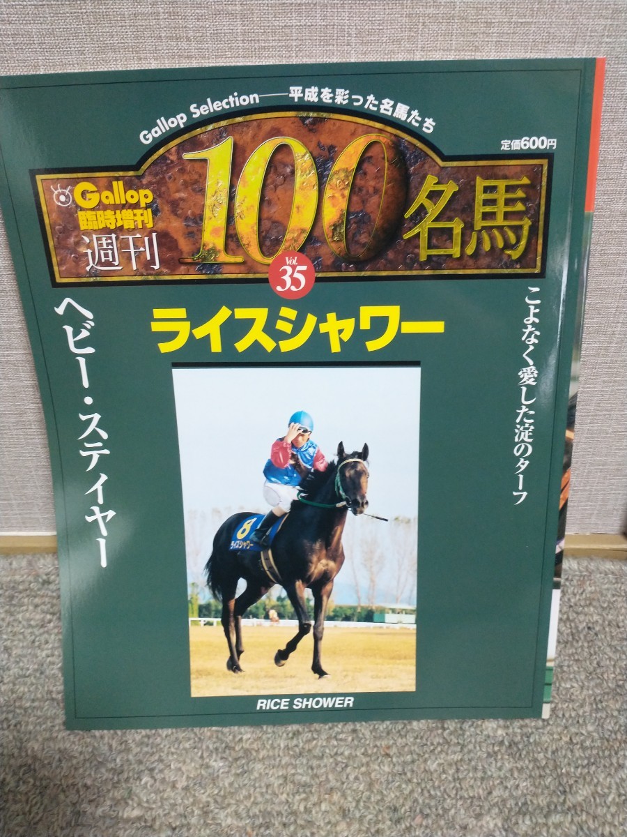 週刊100名馬】ライスシャワー 週刊Gallop ギャロップ 雑誌｜Yahoo