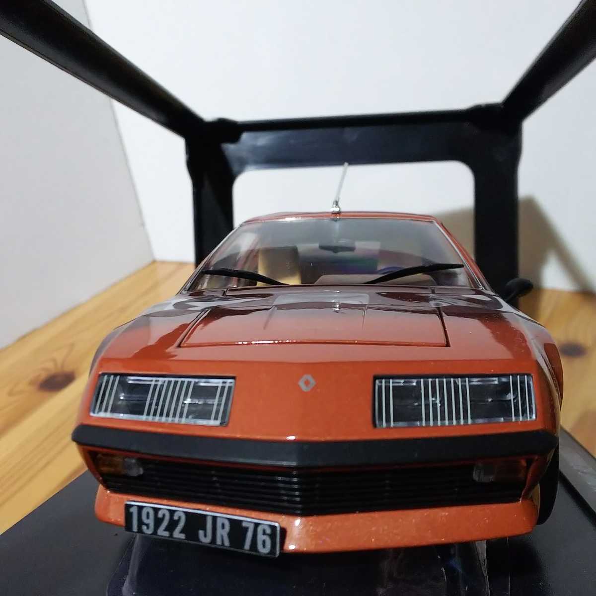 NOREV[1/18 Renault Alpine A310 V6] minicar Norev light brown group orange series RENAULT ALPINE