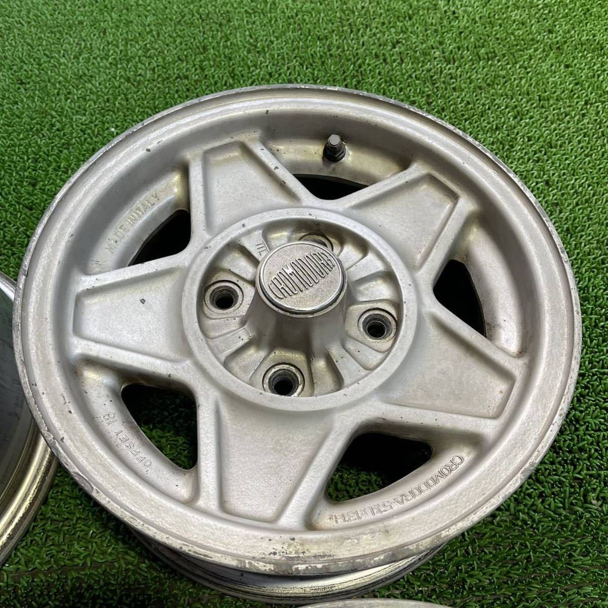 ☆貴重 クロモドラ CROMODORA 18 AE86 ネオクラ 4H ホイール4本