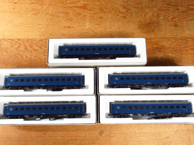 KATO 鉄道模型 HOゲージ ブルー 1-511 オハ35 1-513 オハフ33 計5両セット 管理N1228CCC 