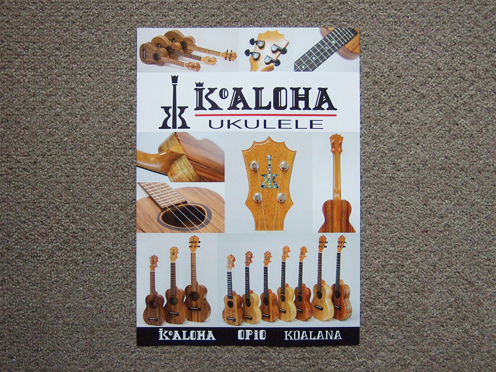 [ catalog only ]KoAloha Ukulele 2019.04 inspection core ro is ukulele Koa Mango Rosette Acacia Models Opio KoAlana
