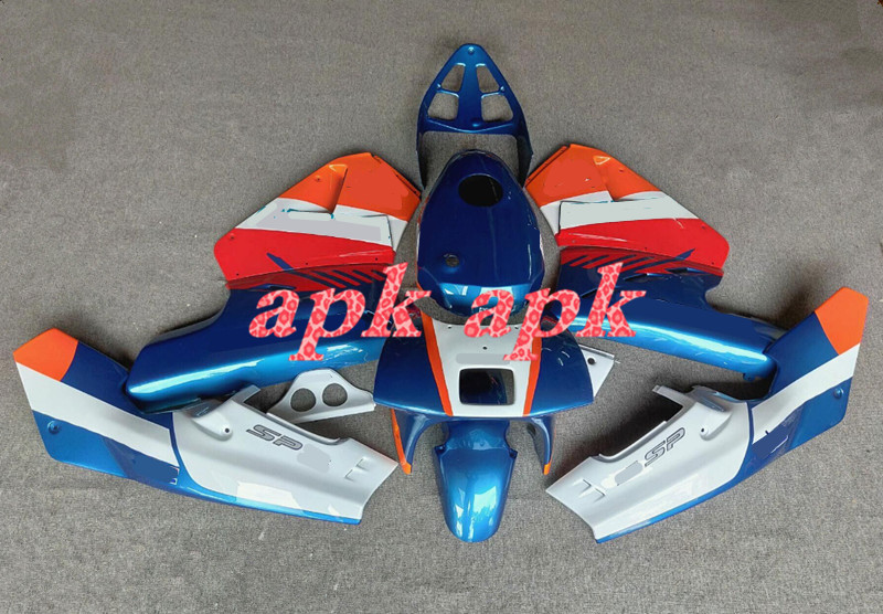 NSR250 MC18-89 社外カウル(藍橙白RE)-カスタム無料