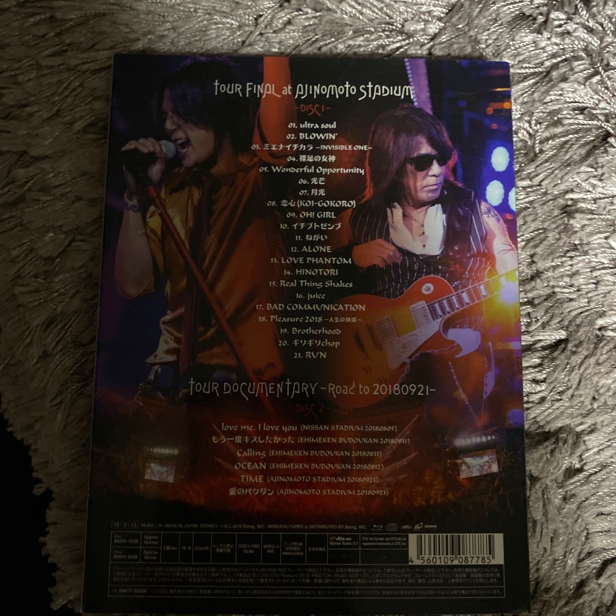 Bz LIVE-GYM Pleasure 2018 -HINOTORI- (BD) [Blu-ray]