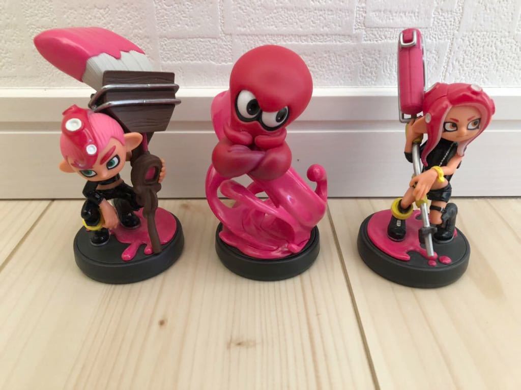 アミーボ タコ タコボーイ タコガール トリプルセット ニンテンドースイッチ amiibo スプラトゥーン2