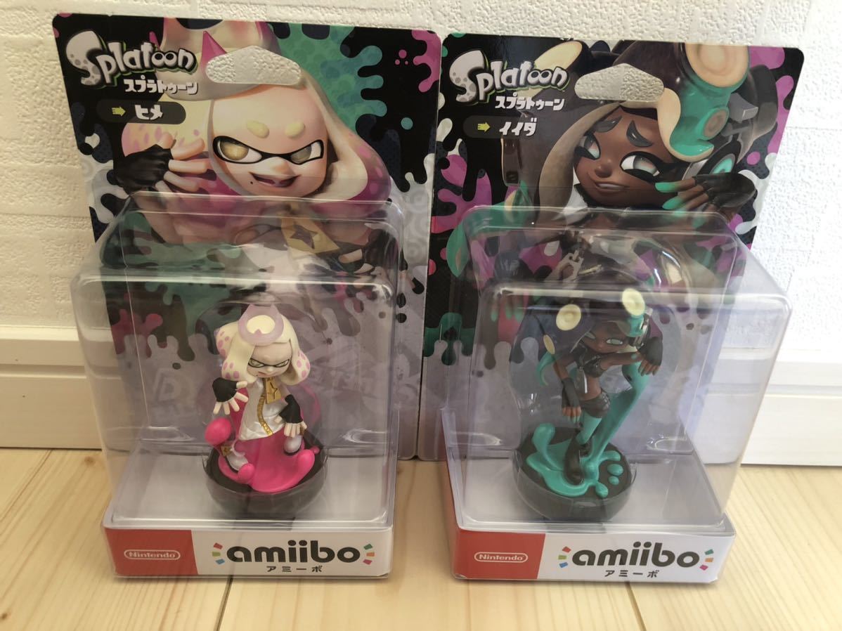 未開封 amiibo テンタクルズセット ヒメ イイダ スプラトゥーン