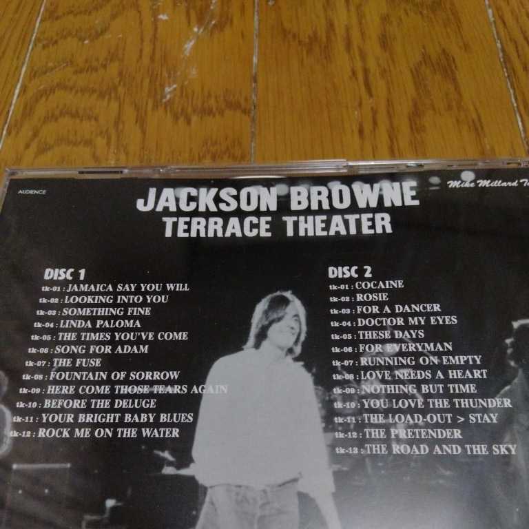 ジャクソン・ブラウン CD 1978 ライブ JACKSON BROWNE 2枚組 マイク・ミラード TERRACE THEATER 送料無料