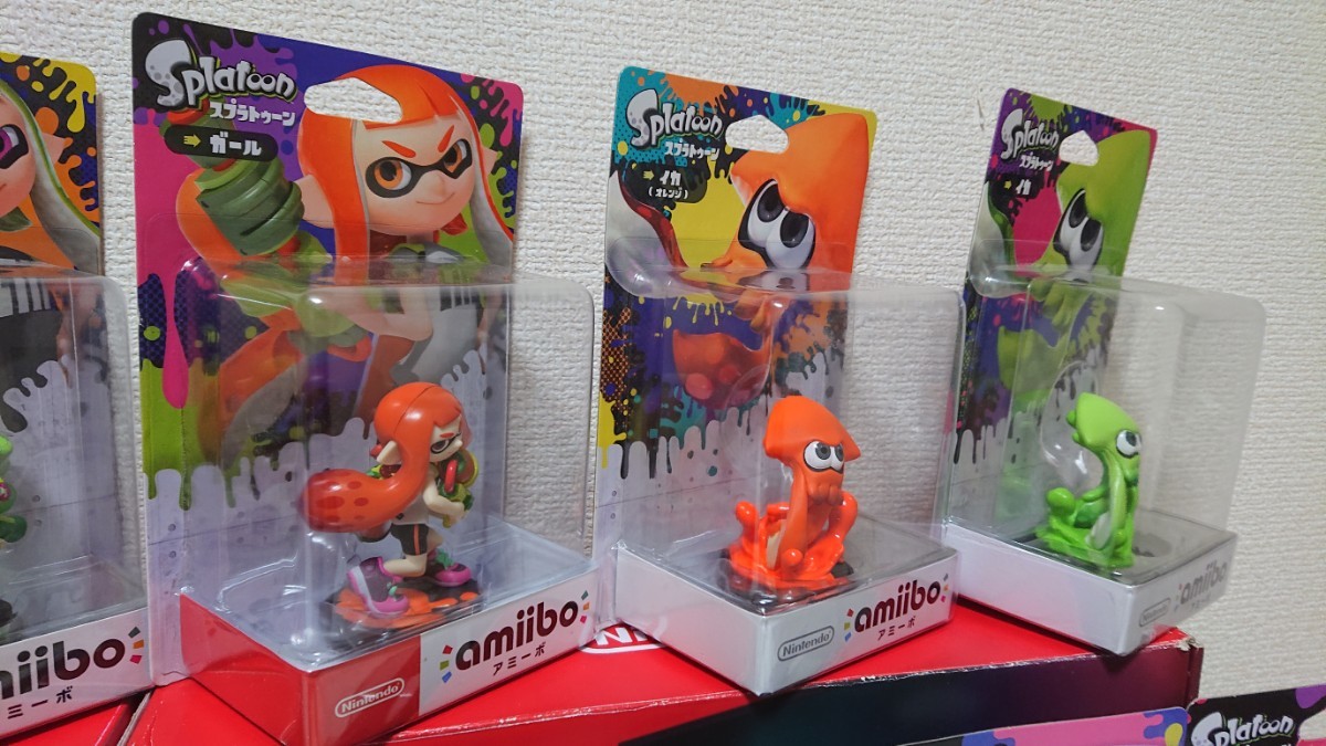 スプラトゥーン amiibo 全16体 未開封 未使用