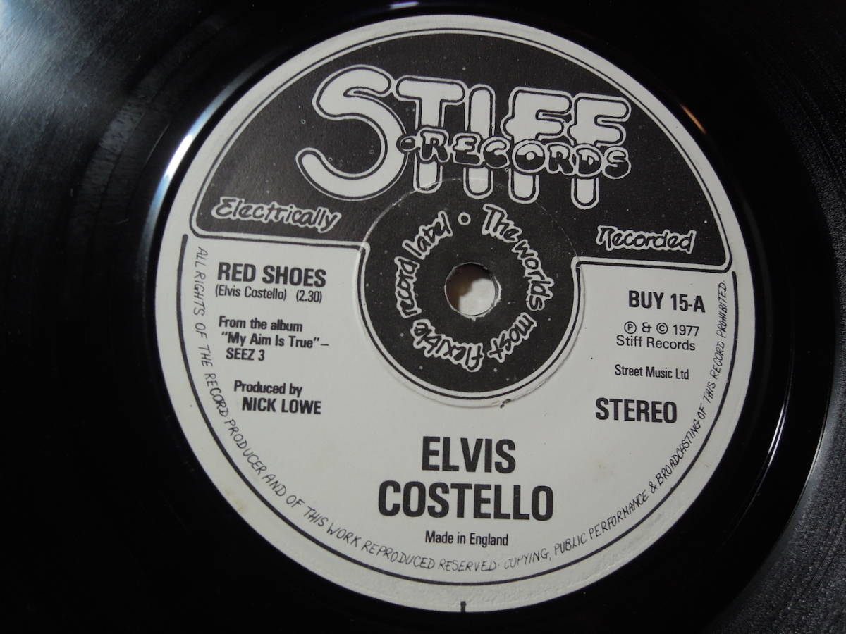 Elvis Costello・Red Shoes / Mystery Dance UK original 7” ｜代購幫