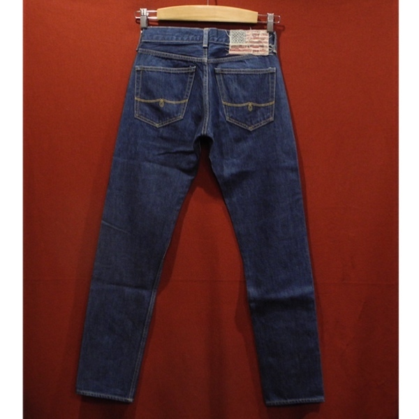 POLO Ralph Lauren SPENCER SLIM cell bichi red ear slim Denim pants jeans indigo navy blue 28 -inch beautiful goods 