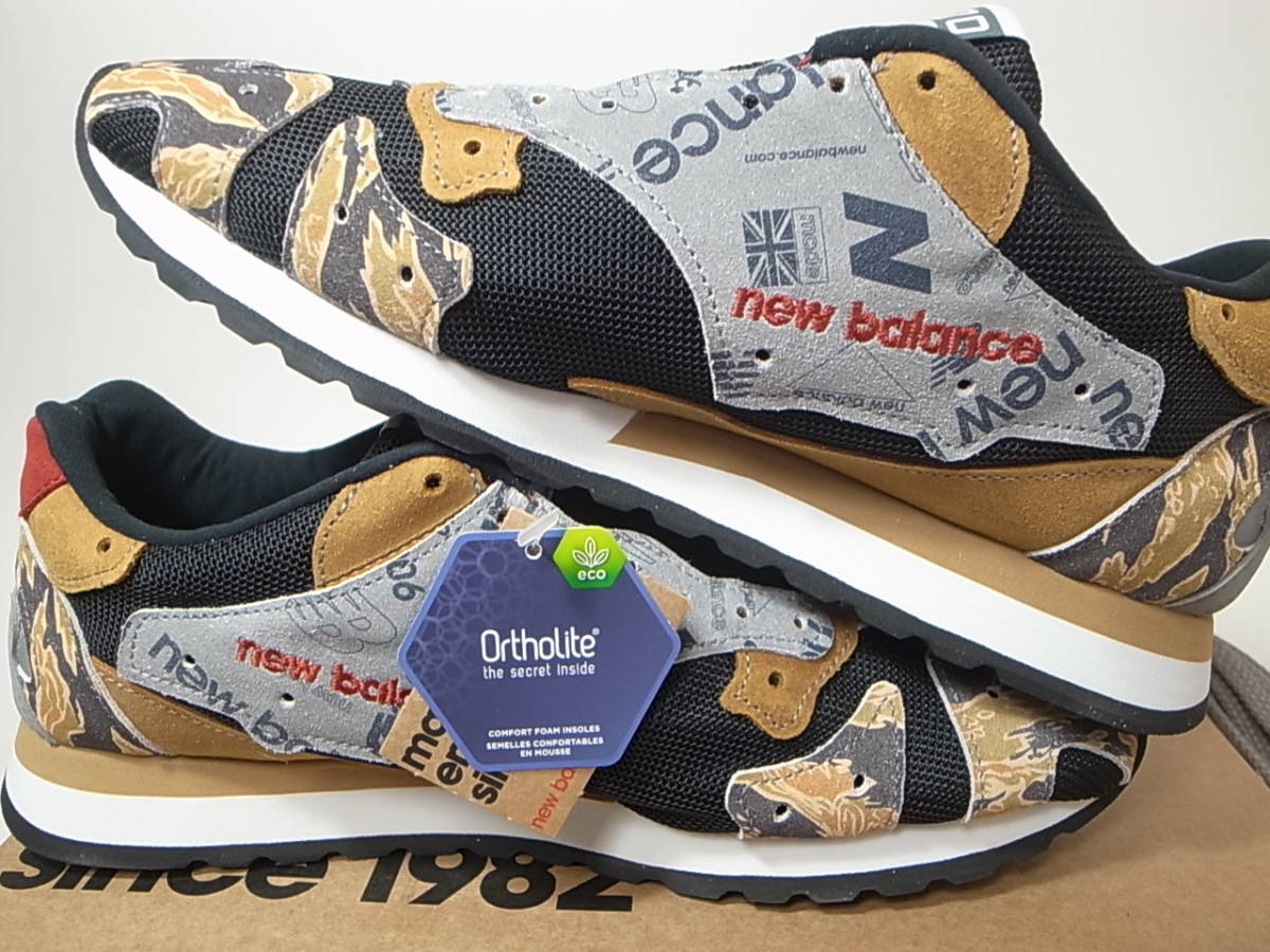 【送料無料 即決】SNEAKERSNSTUFF x NEW BALANCE UK製 R770PRT 28.5cm US10.5新品SNS別注 MIXマルチ限定コラボTIGER CAMO,GRAY LOGO,TRIBAL_画像5