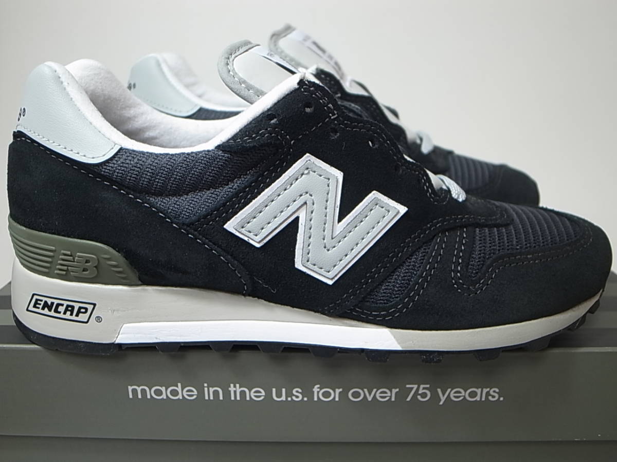 NEW BALANCE USA製 M1300AE 23 5cm US5 5新品 ブラック 黒 ピッグ