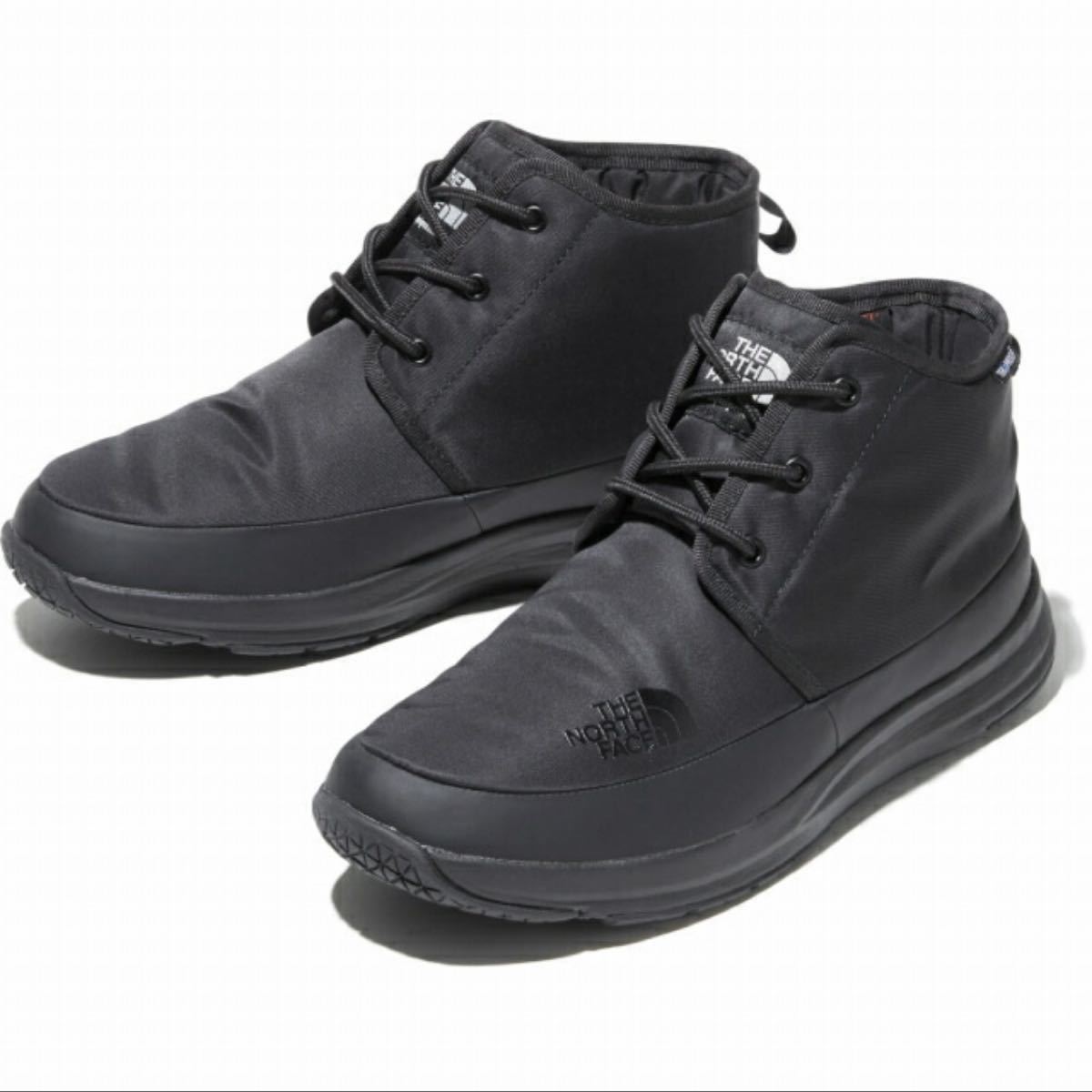 週末割引き！入荷未定！ザノースフェイスNSE TRACTION LITE WP CHUKKA WP KN ブラックナイロン 新品