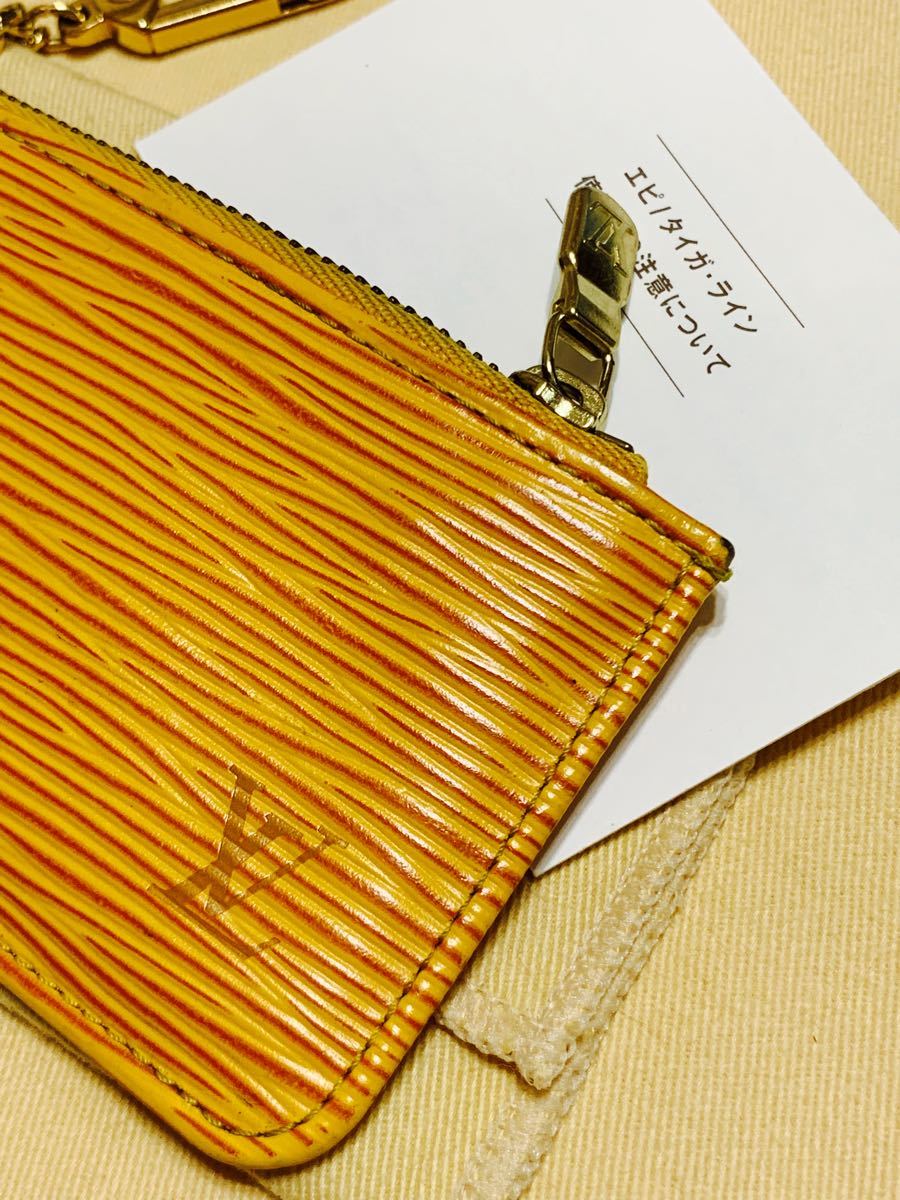 品!LOUIS VUITTON ポシェットクレ エピ コインケース 小銭入れ