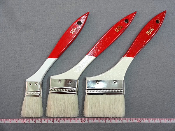  famous manufacturer made gold volume varnish paint brush affordable goods 30*50*70mm total 30ps.@3600 jpy start!