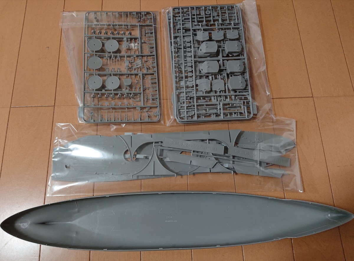 1/350 ICM ドイツ海軍戦艦 グローサー・クルフュルスト (ピット 1/350 ICM ドイツ海軍戦艦 グローサー・クルフュルスト (ピット