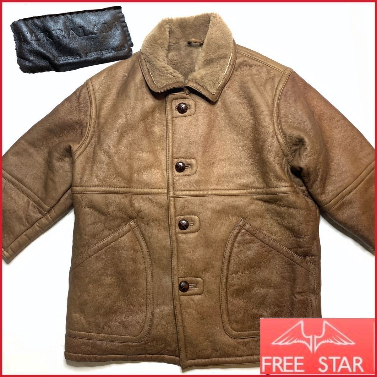 即決☆TERALAM TERRA AUSTRALIS☆Free XL位 ムートンジャケット