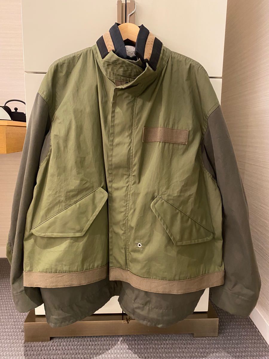 定価173800円】sacai 2020ss FABRIC COMBO JACKET サイズ3 メンズ
