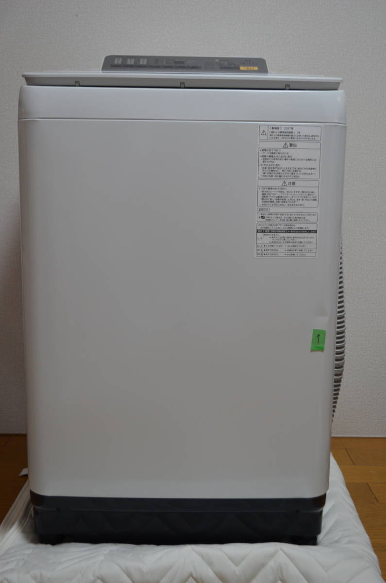 S737) Panasonic パナソニック 全自動洗濯機 NA-FA80H3 2017年製 8kg