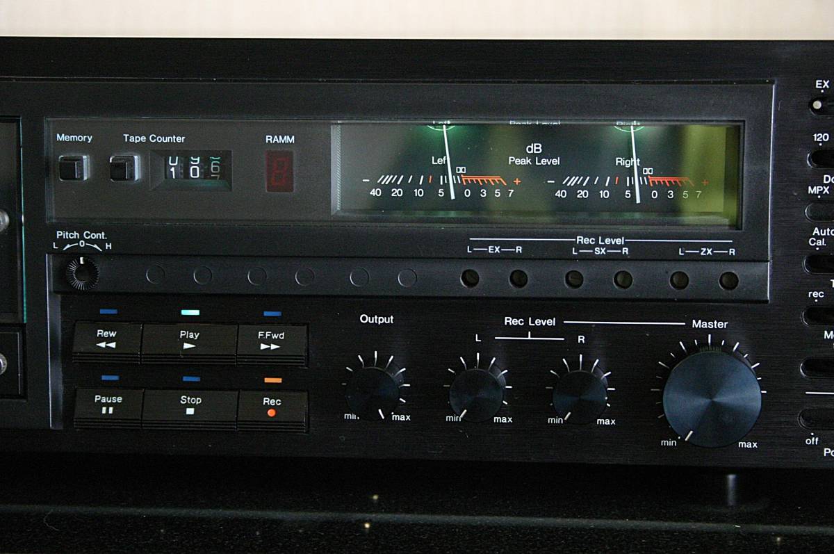 【整備済】程度極上品 Nakamichi 670ZX 取説付_画像3