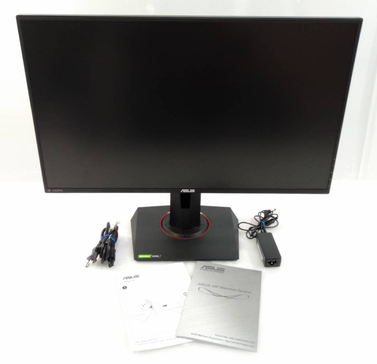 ヤフオク! - 【美品】ASUS ゲーミングモニター VG278QR 27...