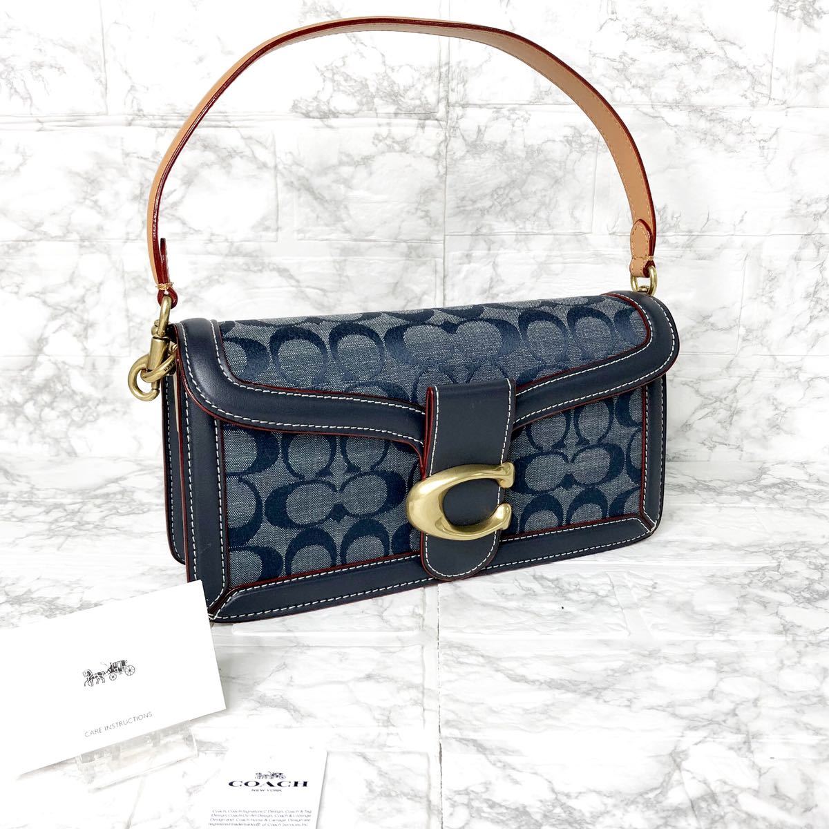 新品】COACH タビーショルダーバッグ ハンドバッグ シグネチャー